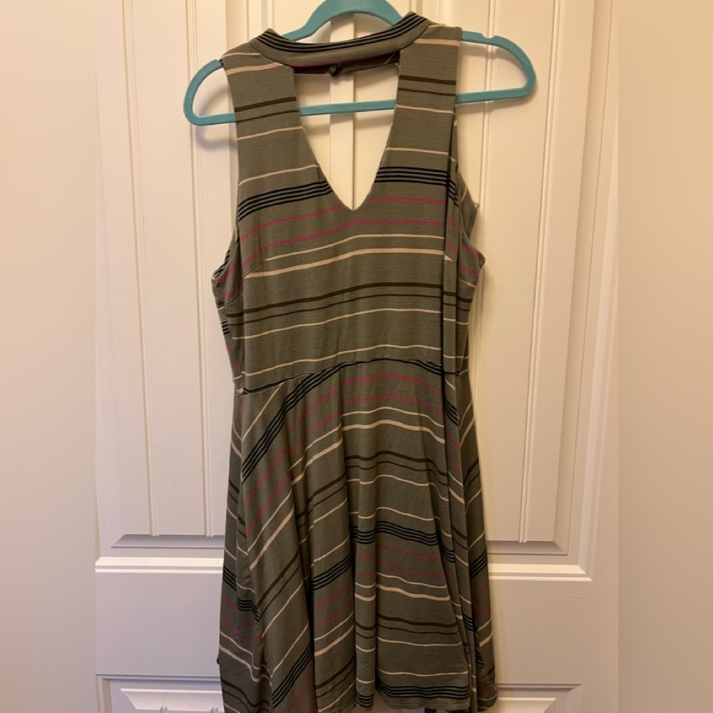 Cute Mini Choker Dress